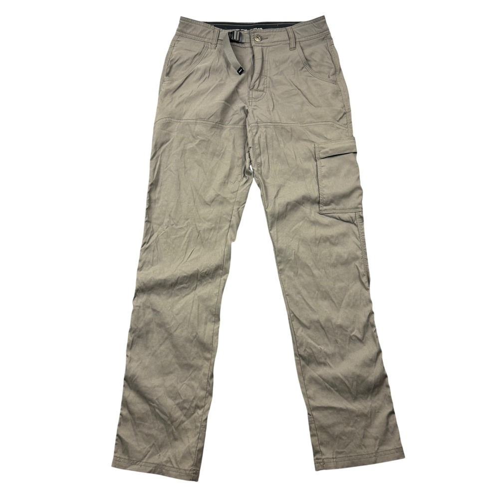 Prana Zion Standard Straight Cargo Hiking Pant Men 28x32 Brown Outdoors Gorpcore